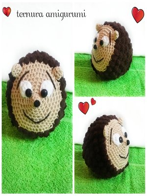 Hedgehog crochet pattern - ebook